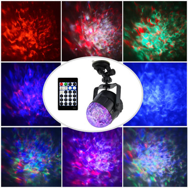 lampe projecteur d'ambiance colorée